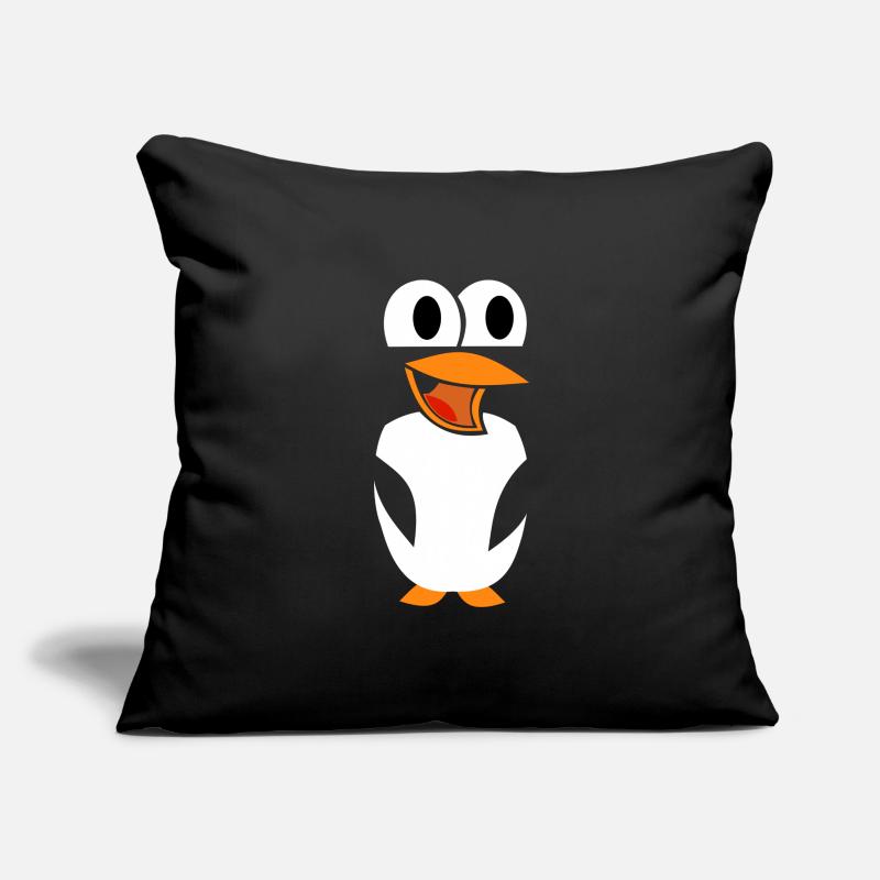 Lustiger Pinguin Sofakissenbezug 45 x 45 cm