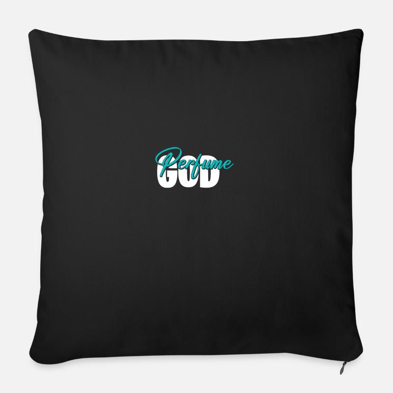 Parfüm Fragrance Perfüm Perfume Parfum Duft - Sofa pillowcase 17,3'' x 17,3'' (45 x 45 cm) - black