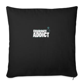 Parfüm Fragrance Perfüm Perfume Parfum Duft - Sofa pillowcase 17,3'' x 17,3'' (45 x 45 cm) - black - Front