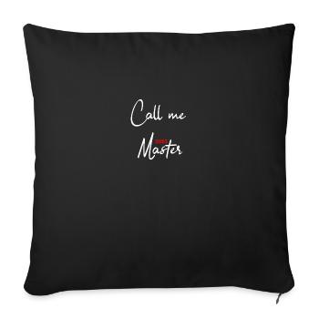 Master 2025 Master's Degree Graduation Graduation - Sofa pillowcase 17,3'' x 17,3'' (45 x 45 cm) - black - Front