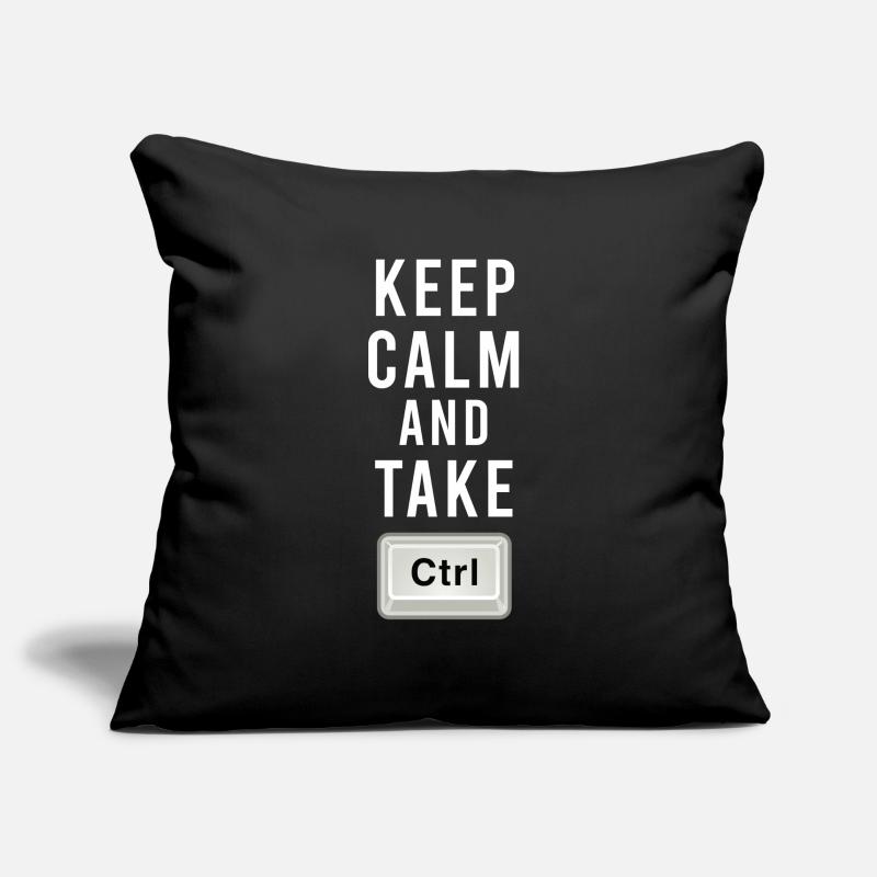 Keep Calm And Take Control - Ctrl - Programmierung Sofakissenbezug 45 x 45 cm