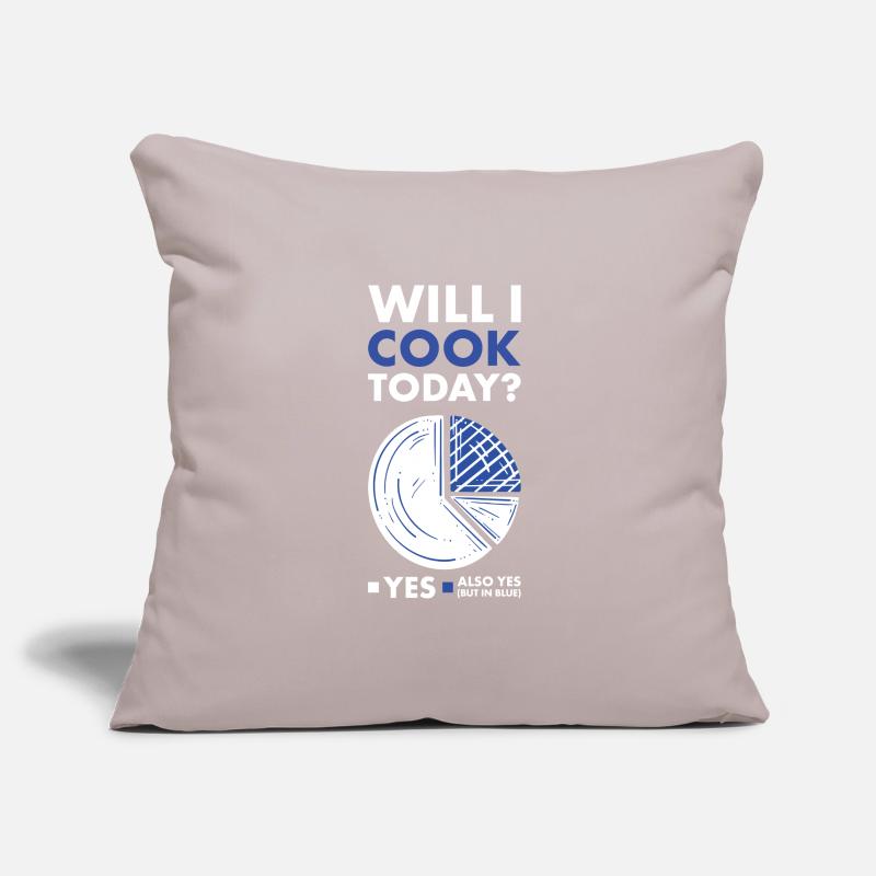 Cook Will I Do Cooking Today Sofakissenbezug 45 x 45 cm