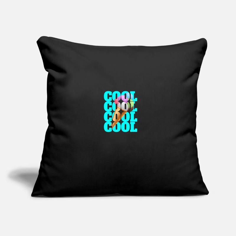 Cool Cool Cool Cool Eistüte Eiscreme Sofakissenbezug 45 x 45 cm