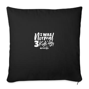 Mother's Day Mother Mama Mom - Sofa pillowcase 17,3'' x 17,3'' (45 x 45 cm) - black - Front