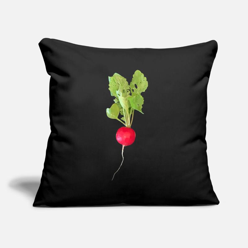 Radieschen Sofakissenbezug 45 x 45 cm
