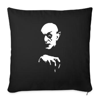 king of vampires - Sofa pillowcase 17,3'' x 17,3'' (45 x 45 cm) - black - Front