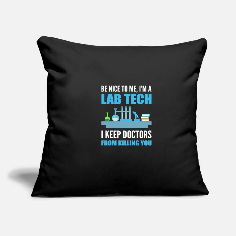 I'm Labor Tech. Laboratory Technician Gift Sofa pillowcase 17,3'' x 17,3'' (45 x 45 cm)