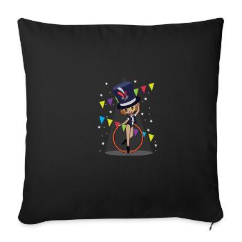 A Magician Wizard Gift - Sofa pillowcase 17,3'' x 17,3'' (45 x 45 cm) - black - Front