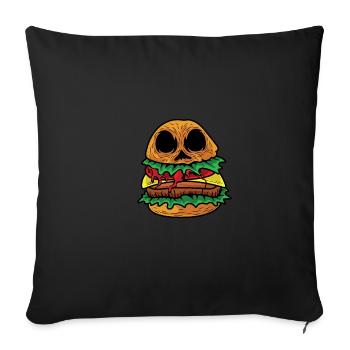 Monsterburg business owner Gift - Sofa pillowcase 17,3'' x 17,3'' (45 x 45 cm) - black - Front