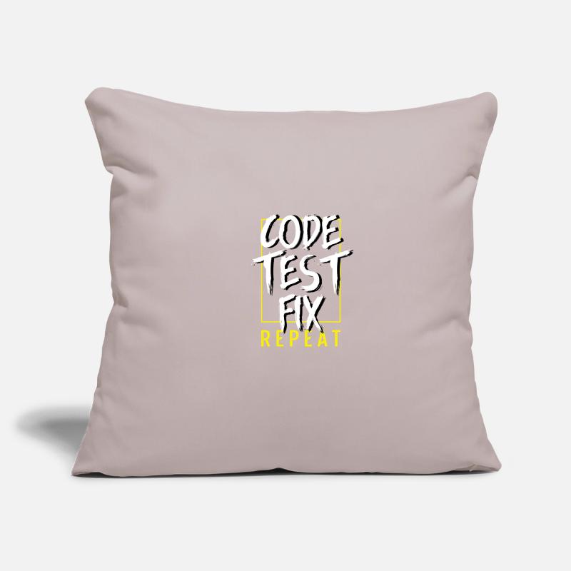 Code test fix. Computer Technician Poison Sofa pillowcase 17,3'' x 17,3'' (45 x 45 cm)