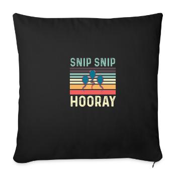 Snippet Brains Loving Husband Poison - Sofa pillowcase 17,3'' x 17,3'' (45 x 45 cm) - black - Front