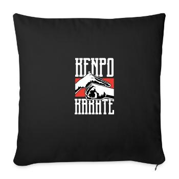 Kenpo Karate Martial Artist Poison - Sofa pillowcase 17,3'' x 17,3'' (45 x 45 cm) - black - Front