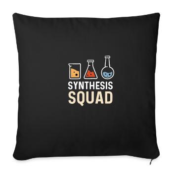 Synthèse -Kader Chemist Gift - Housse de coussin décorative 45 x 45 cm - noir - Devant