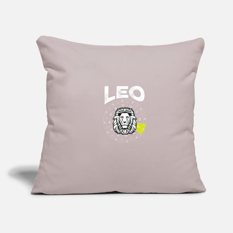 LEO -Zeichen Astrologe oder Prädiktor Gift Sofakissenbezug 45 x 45 cm