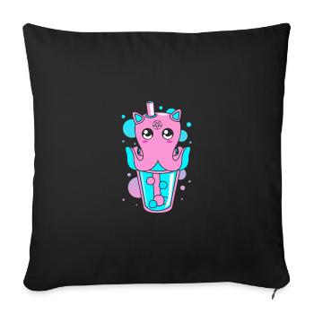 Pastel Gothic - Sofa pillowcase 17,3'' x 17,3'' (45 x 45 cm) - black - Front