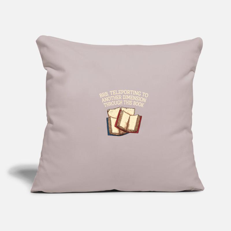 Be right back teleporting funny buc Sofa pillowcase 17,3'' x 17,3'' (45 x 45 cm)