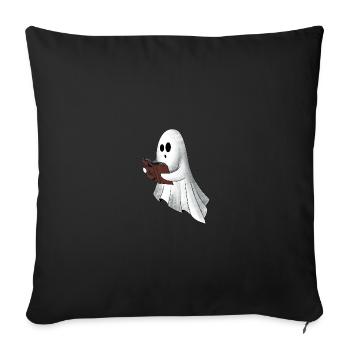 Geist - Housse de coussin décorative 45 x 45 cm - noir - Devant