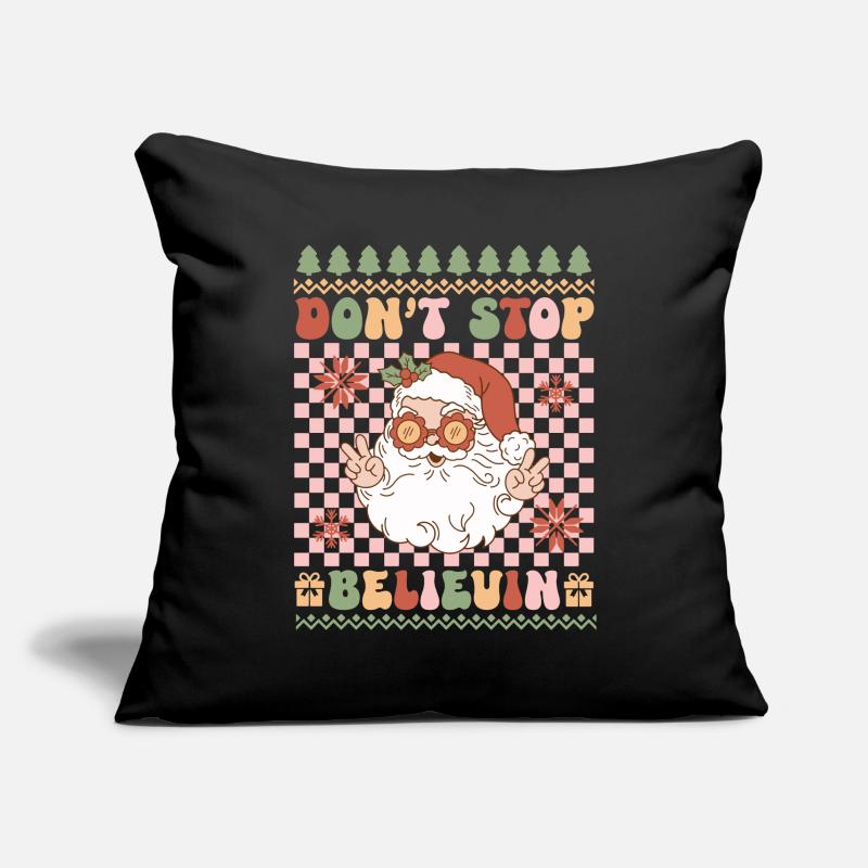 Pull de Noël moche Housse de coussin décorative 45 x 45 cm