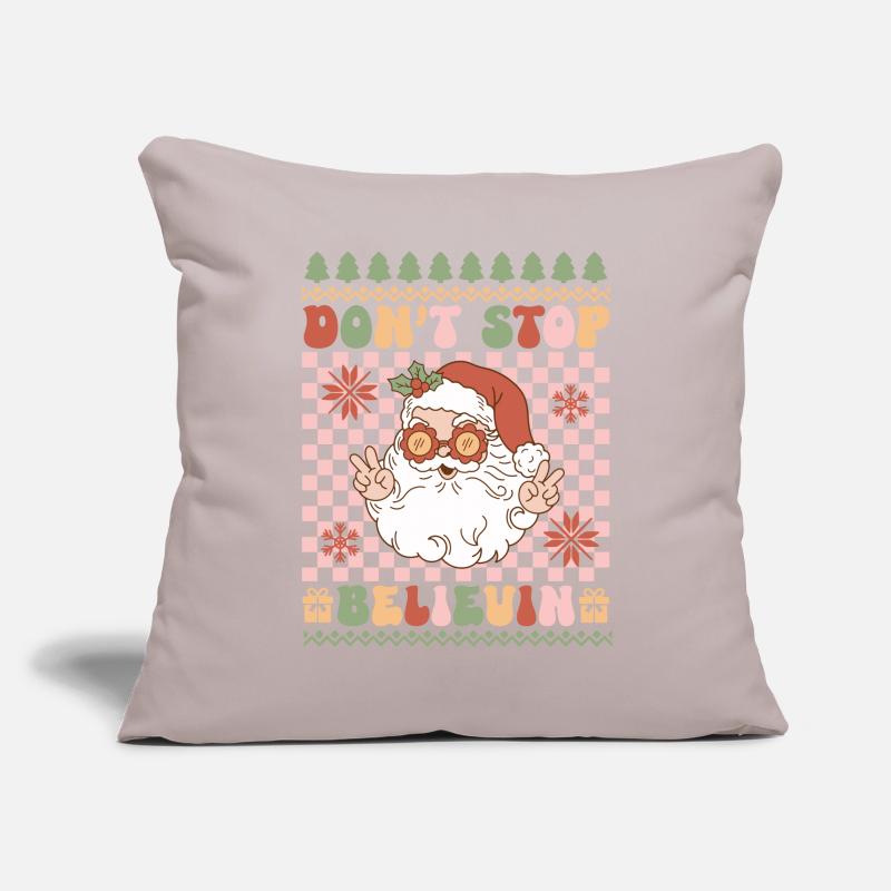 Pull de Noël moche Housse de coussin décorative 45 x 45 cm