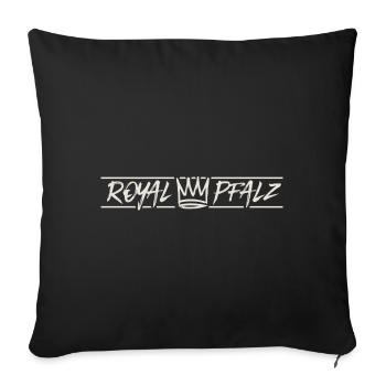 Royal Pfalz - Sofakissenbezug 45 x 45 cm - Schwarz - Vorne
