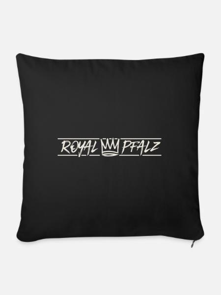 Royal Pfalz - Sofakissenbezug 45 x 45 cm - Schwarz