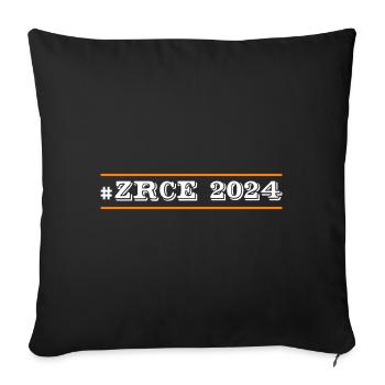Zrce 2024 - Sofakissenbezug 45 x 45 cm - Schwarz - Vorne