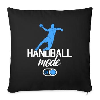 Handball Player Handball Player Fashion Handball Player - Sofa pillowcase 17,3'' x 17,3'' (45 x 45 cm) - black - Front