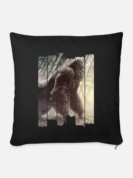 gorilla - Sofakissenbezug 45 x 45 cm - Schwarz