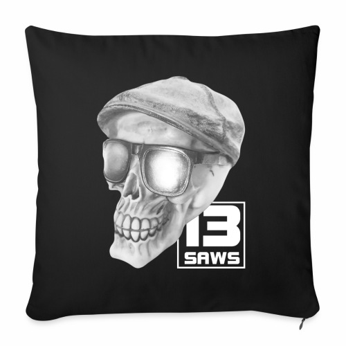 13 SAWS Skull - Poszewka na poduszkę 45 x 45 cm