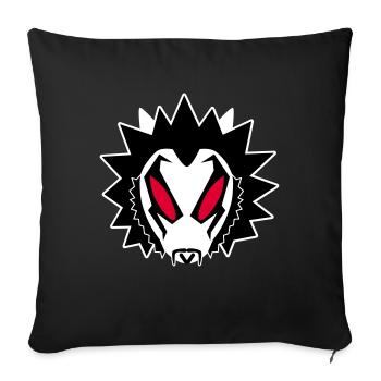 Ekubo Le Dernier Skwirell - Housse de coussin décorative 45 x 45 cm - noir - Devant