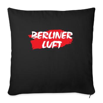 Good Old Berlin - Sofakissenbezug 45 x 45 cm - Schwarz - Vorne
