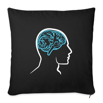 Sports Padel Player Tournament Padel Game Padel Team - Sofa pillowcase 17,3'' x 17,3'' (45 x 45 cm) - black - Front