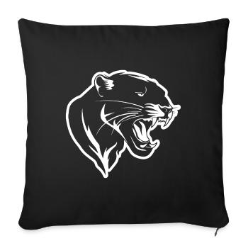 Panther - Sofa pillowcase 17,3'' x 17,3'' (45 x 45 cm) - black - Front