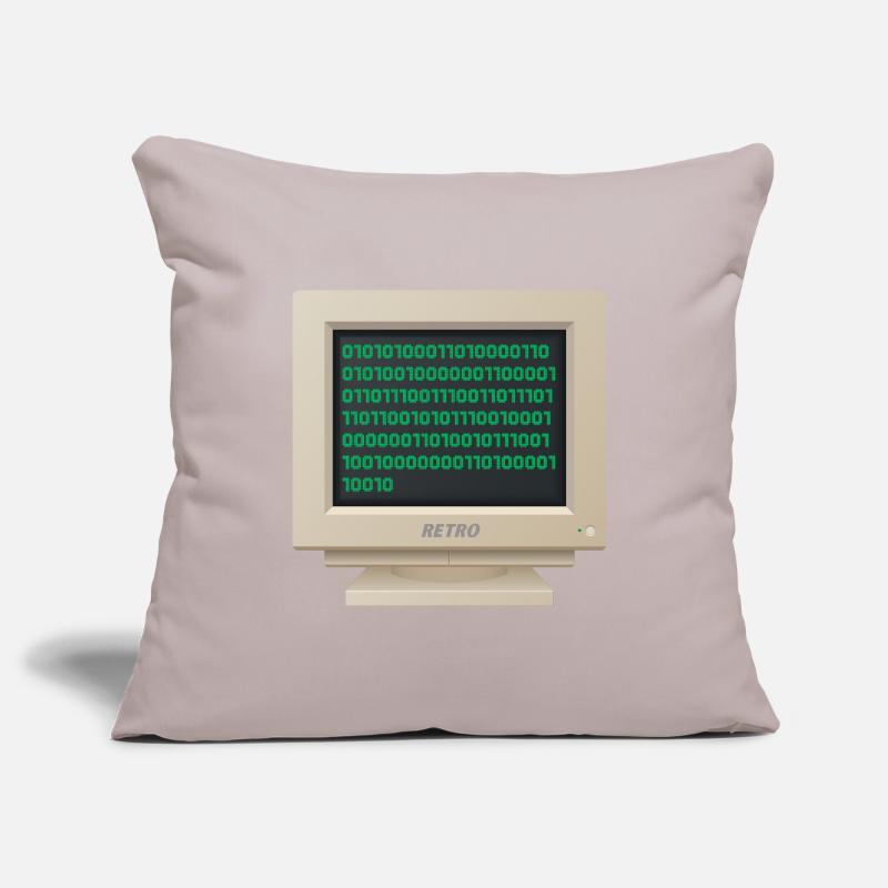 CRT - Binary Code Sofa pillowcase 17,3'' x 17,3'' (45 x 45 cm)
