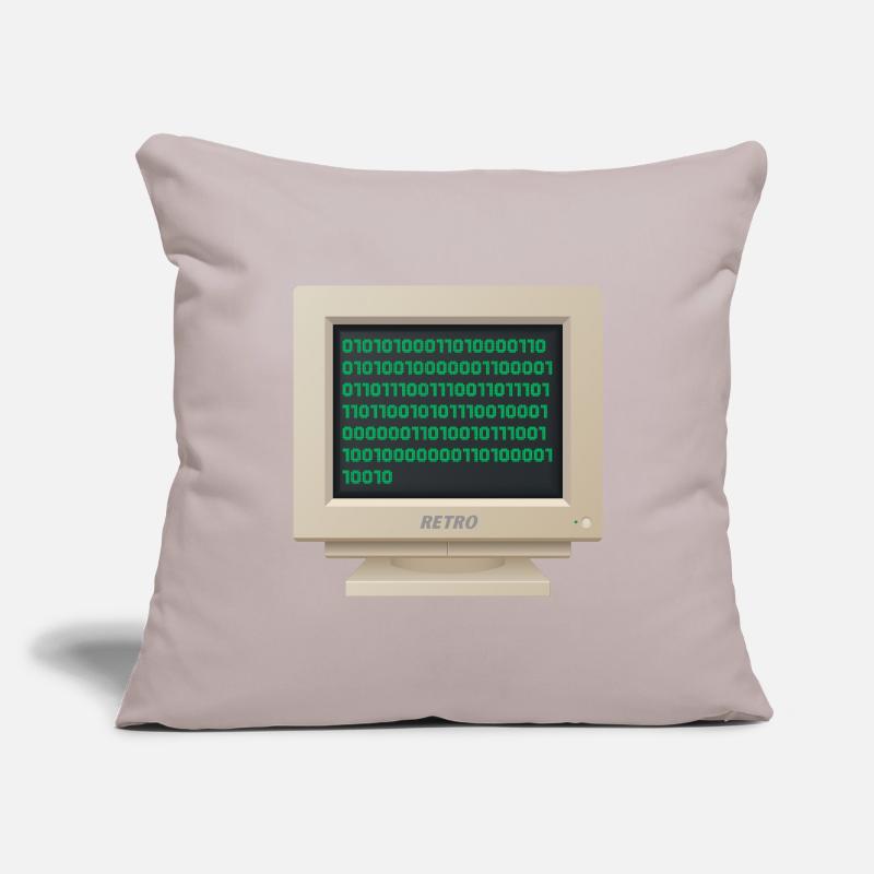 CRT - Binary Code Sofa pillowcase 17,3'' x 17,3'' (45 x 45 cm)