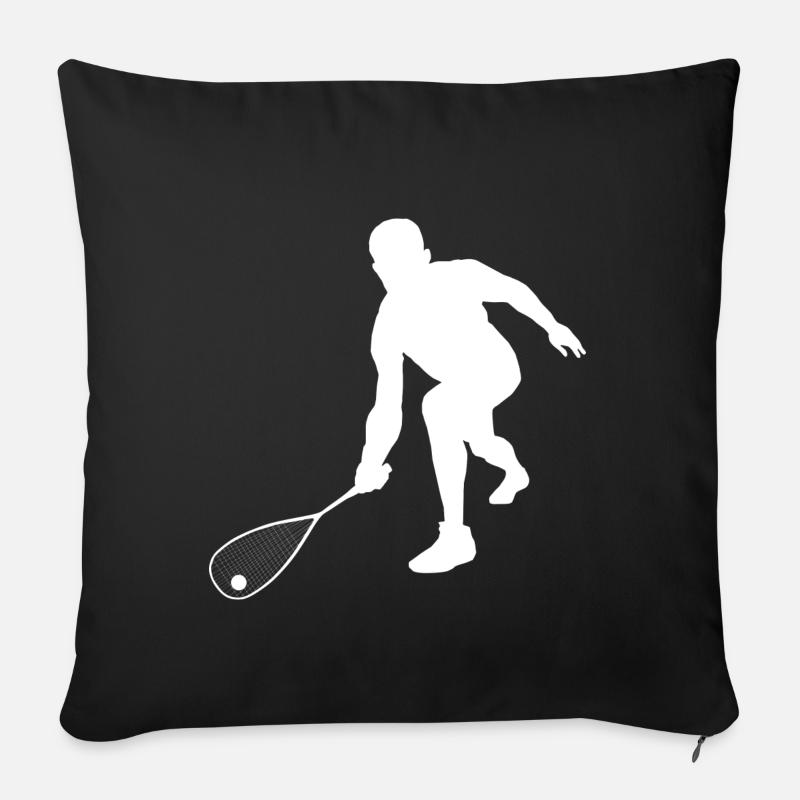 squash - Sofa pillowcase 17,3'' x 17,3'' (45 x 45 cm) - black