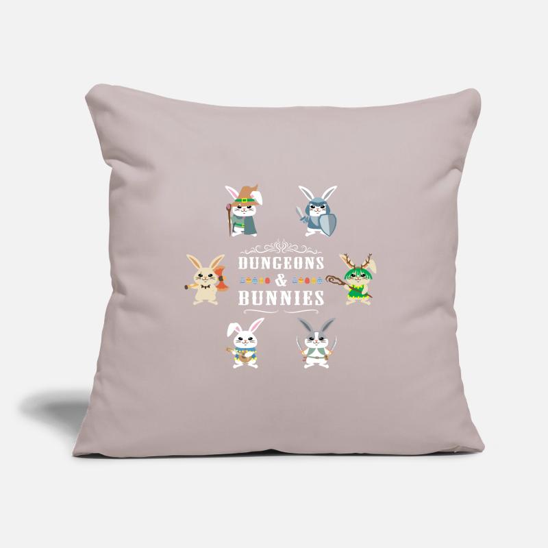 Dungeon Easter Bunny Housse de coussin décorative 45 x 45 cm