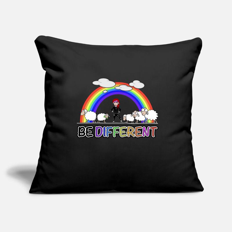 be different - sei anders Sofa pillowcase 17,3'' x 17,3'' (45 x 45 cm)