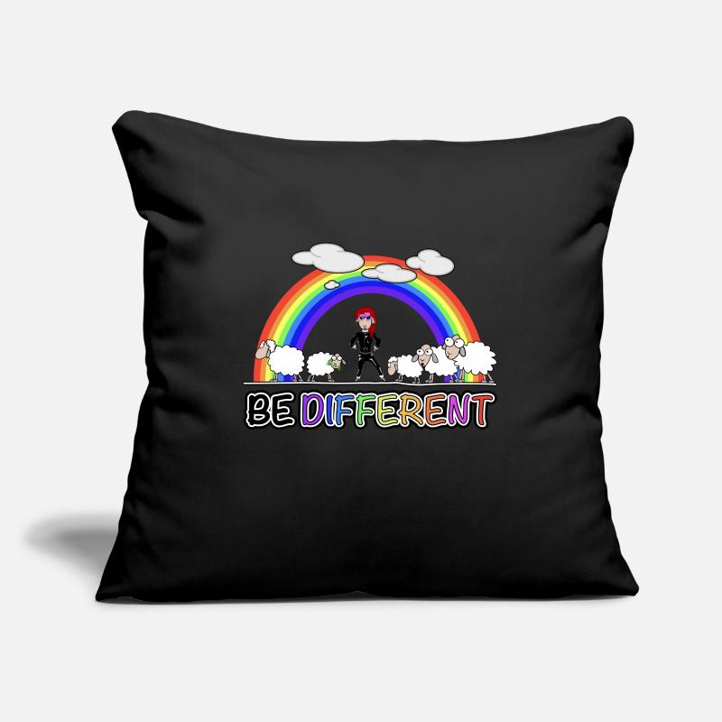 be different - sei anders Sofa pillowcase 17,3'' x 17,3'' (45 x 45 cm)