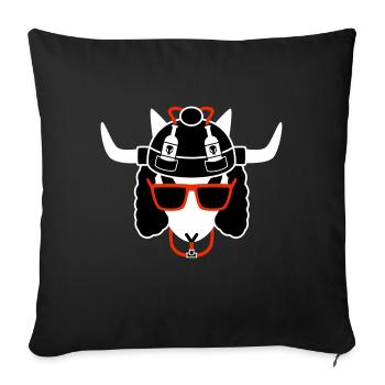 Chadkuroeil - Sofa pillowcase 17,3'' x 17,3'' (45 x 45 cm) - black - Front