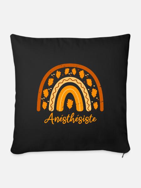 Zum besten Anästhesisten gewählt | Anästhesist - Sofakissenbezug 45 x 45 cm - Schwarz