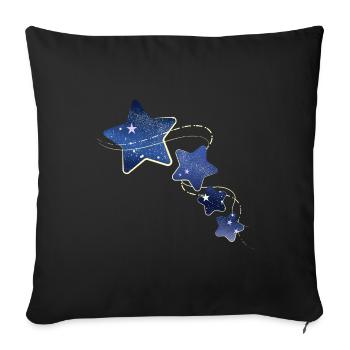 Rising Stars: Universal Beauty - Sofa pillowcase 17,3'' x 17,3'' (45 x 45 cm) - black - Front