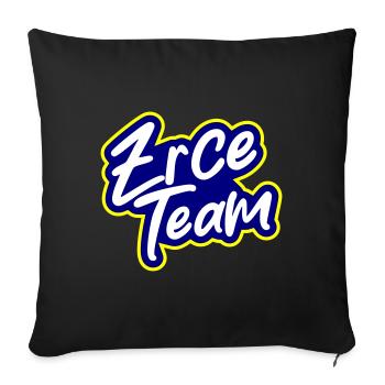 Zrce Team - Sofa pillowcase 17,3'' x 17,3'' (45 x 45 cm) - black - Front