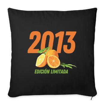 2013 - Edición Limitada - Sofakissenbezug 45 x 45 cm - Schwarz - Vorne