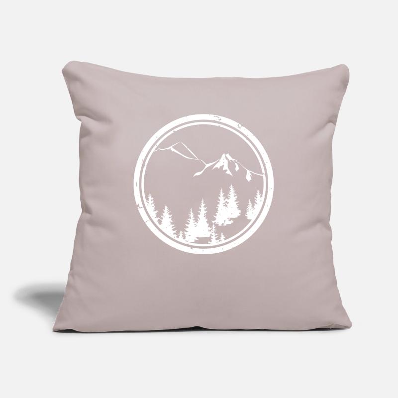 Mountains Sofa pillowcase 17,3'' x 17,3'' (45 x 45 cm)