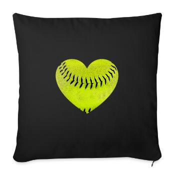 Aimez-vous - Housse de coussin décorative 45 x 45 cm - noir - Devant