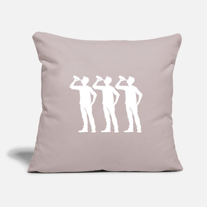 Drinker Team Bottle Sofa pillowcase 17,3'' x 17,3'' (45 x 45 cm)