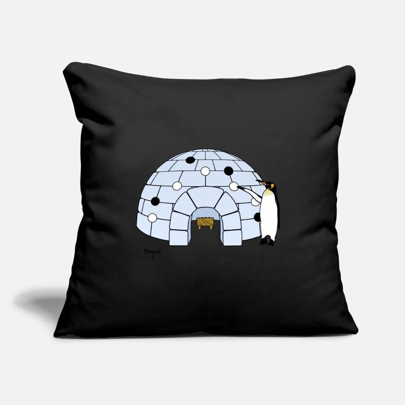 Iglo Go Housse de coussin décorative 45 x 45 cm
