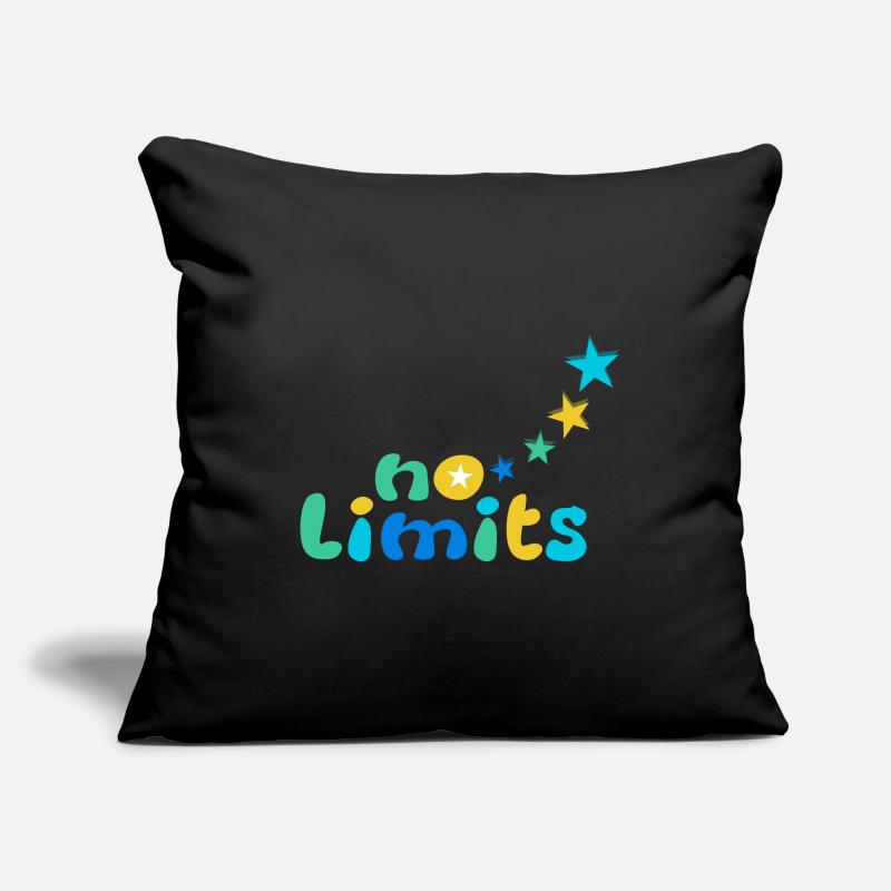 No limits Blue-Green Sofa pillowcase 17,3'' x 17,3'' (45 x 45 cm)