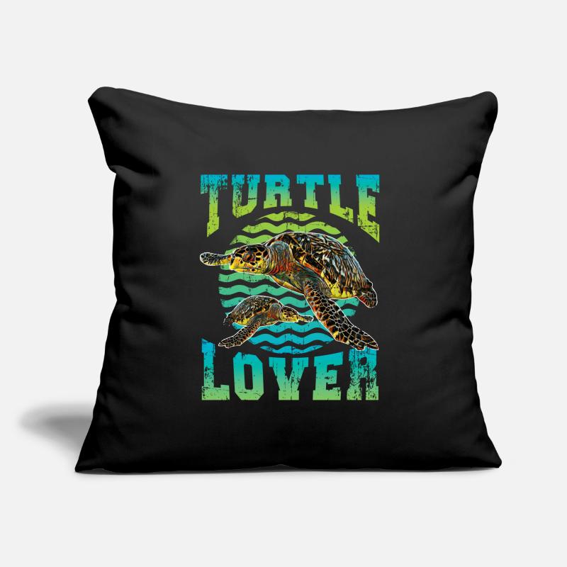 Turtle Sofa pillowcase 17,3'' x 17,3'' (45 x 45 cm)